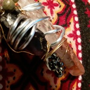 Multi. Healing stone necklace(:
